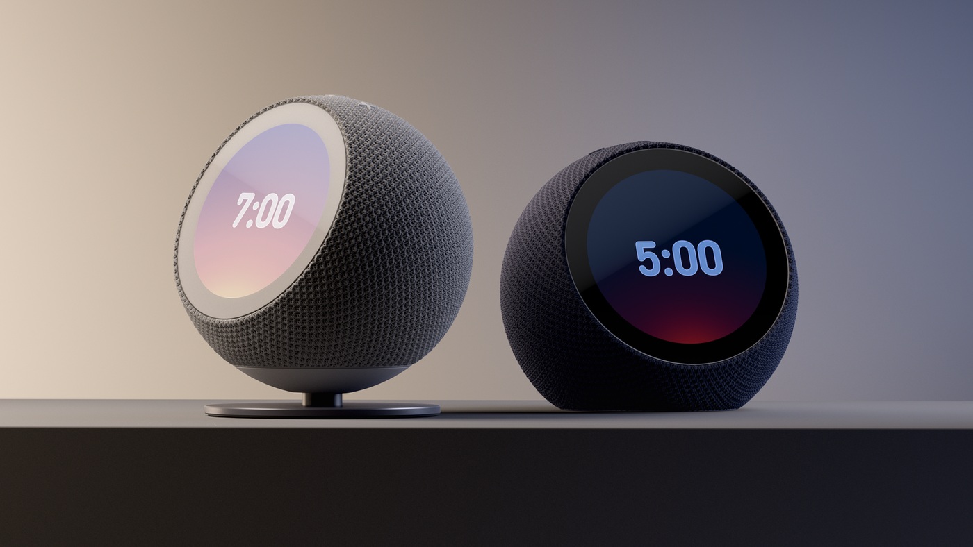 Echo Time shows hundreds of clock faces and gradually brightens before an alarm.