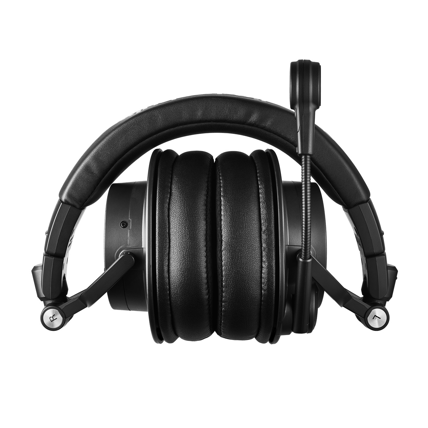 The ATH-M50xSTS-WL folds flat for carrying.