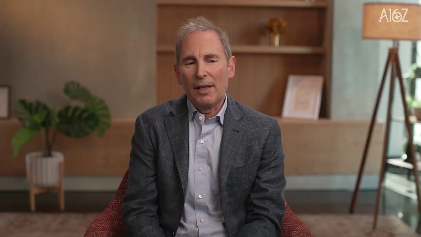 Andy Jassy, Amazon's chief executive, on the a16z podcast.