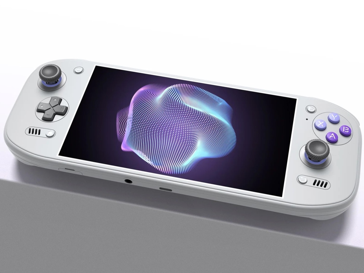 The Ayn Odin 3 Portal in white
