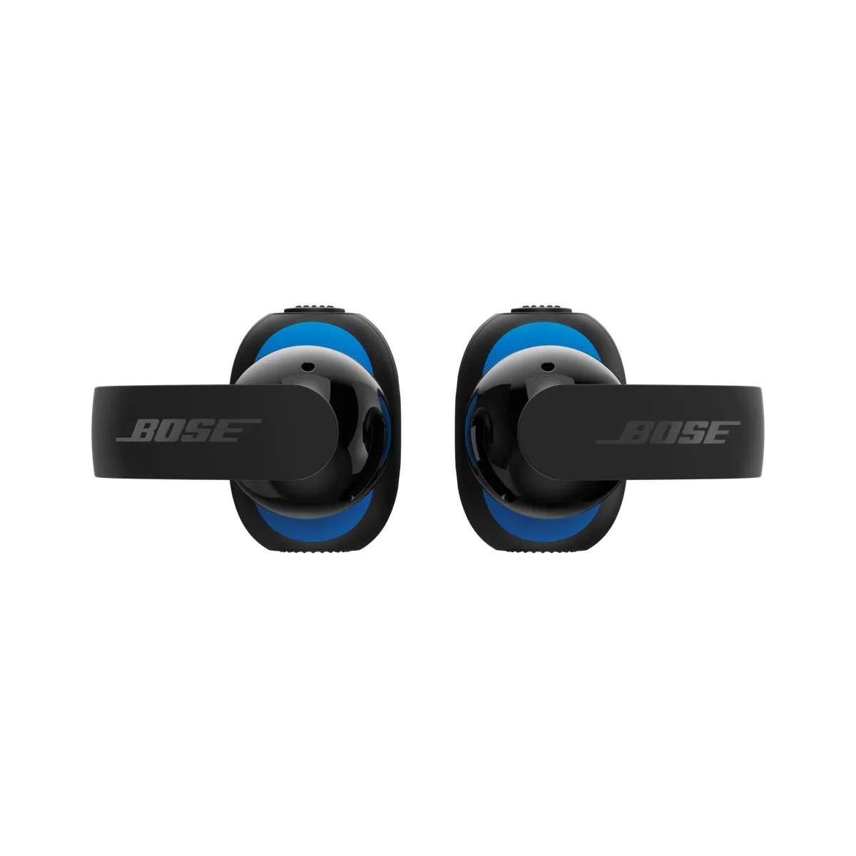 A runner wearing Bose Sport Open Earbuds