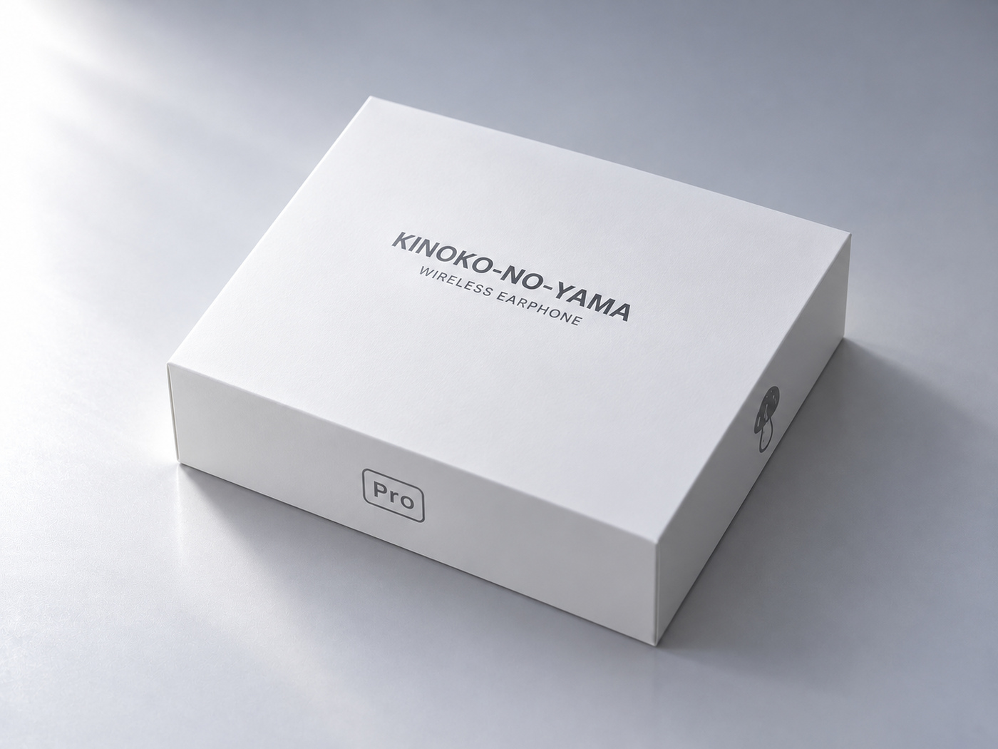 The Pro’s outer box carries the word “Pro.” Kagomedia says the packaging pays respect to a global tech brand.