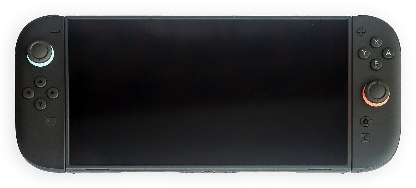 Nintendo Switch 2 in handheld mode.
