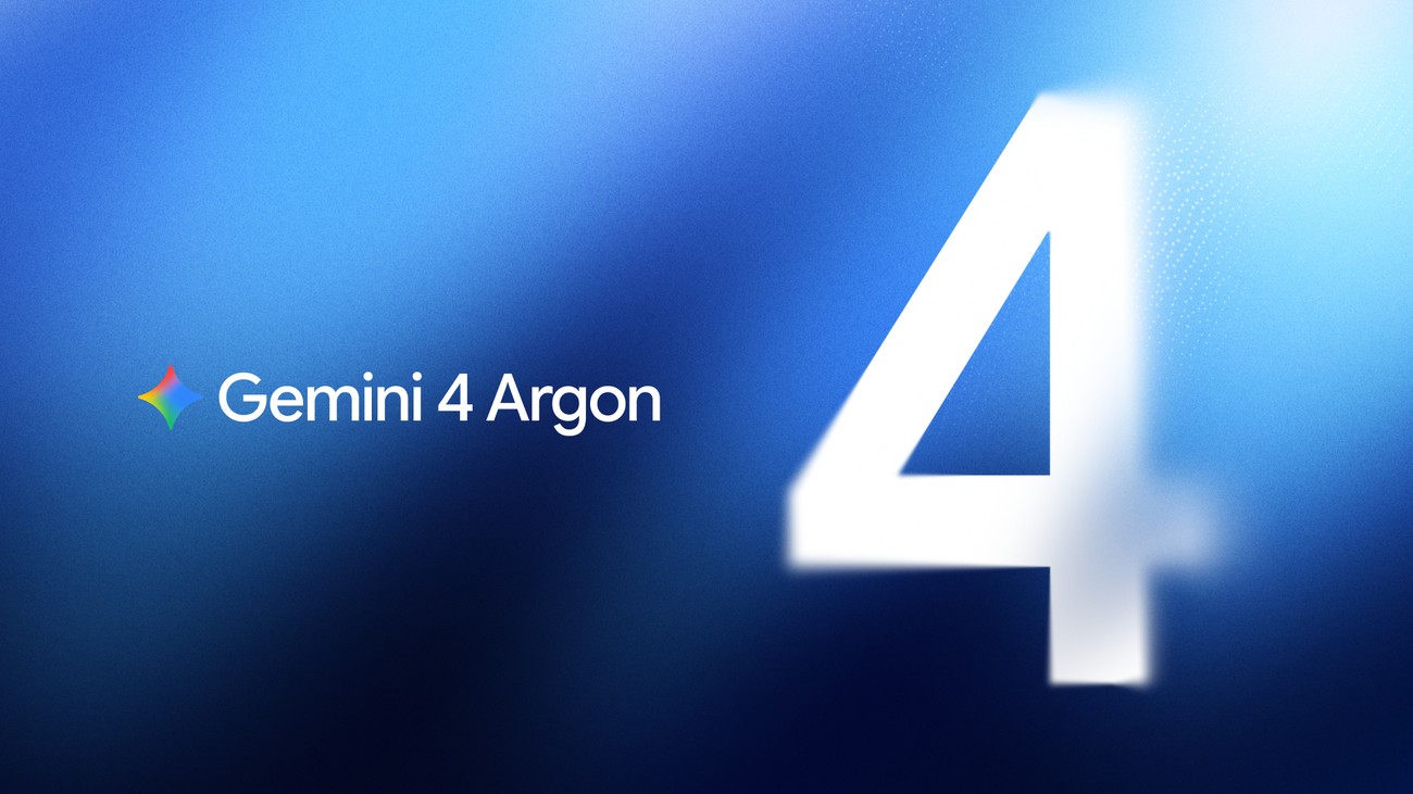 Gemini 4 Argon key art from Google DeepMind