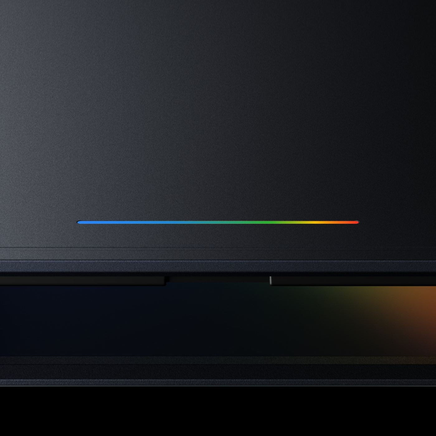 Googlebook lid light bar