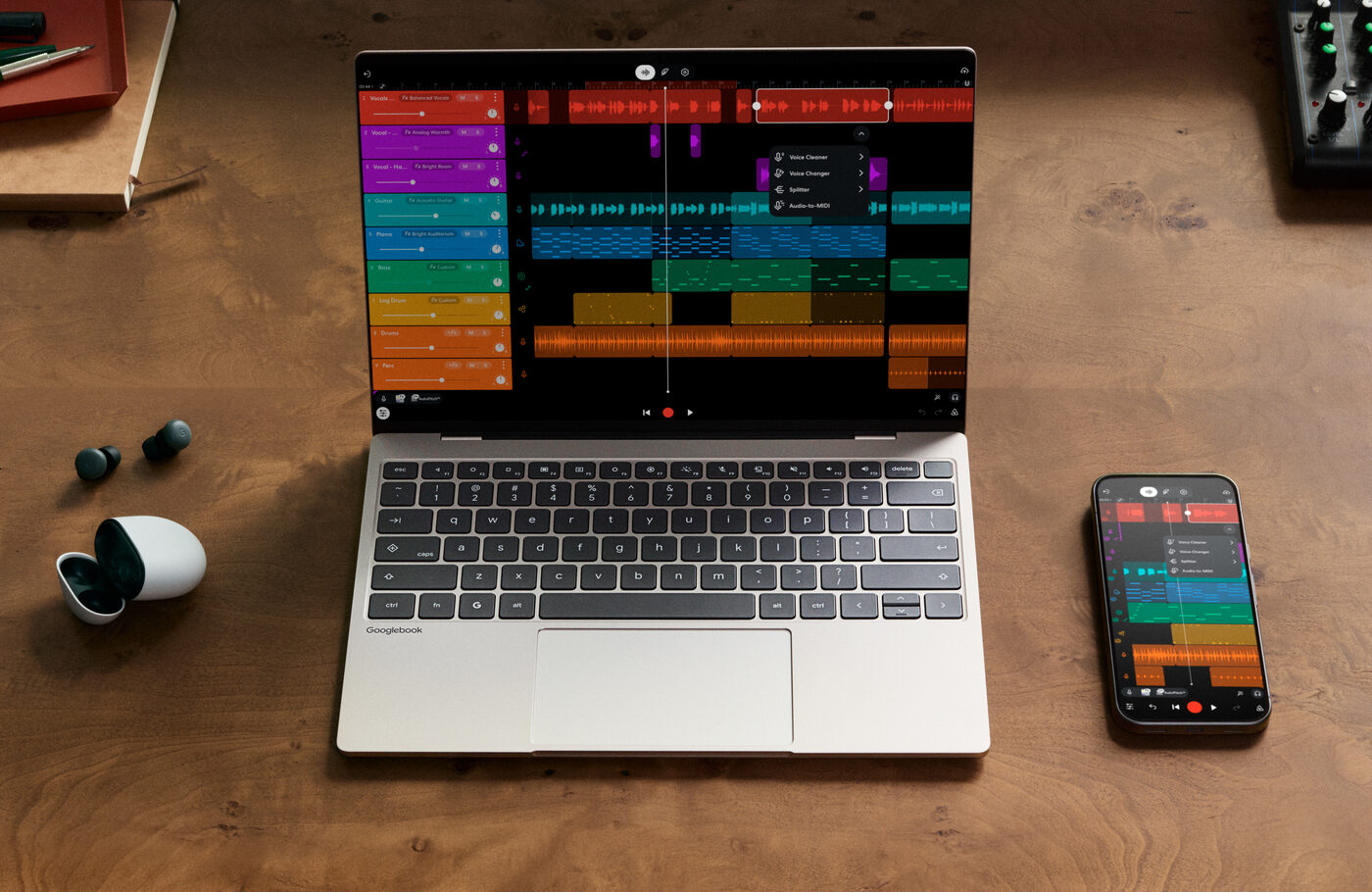 Googlebook Continue On phone-to-laptop productivity feature
