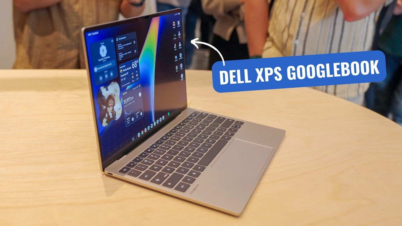 Dell XPS Googlebook product hero still