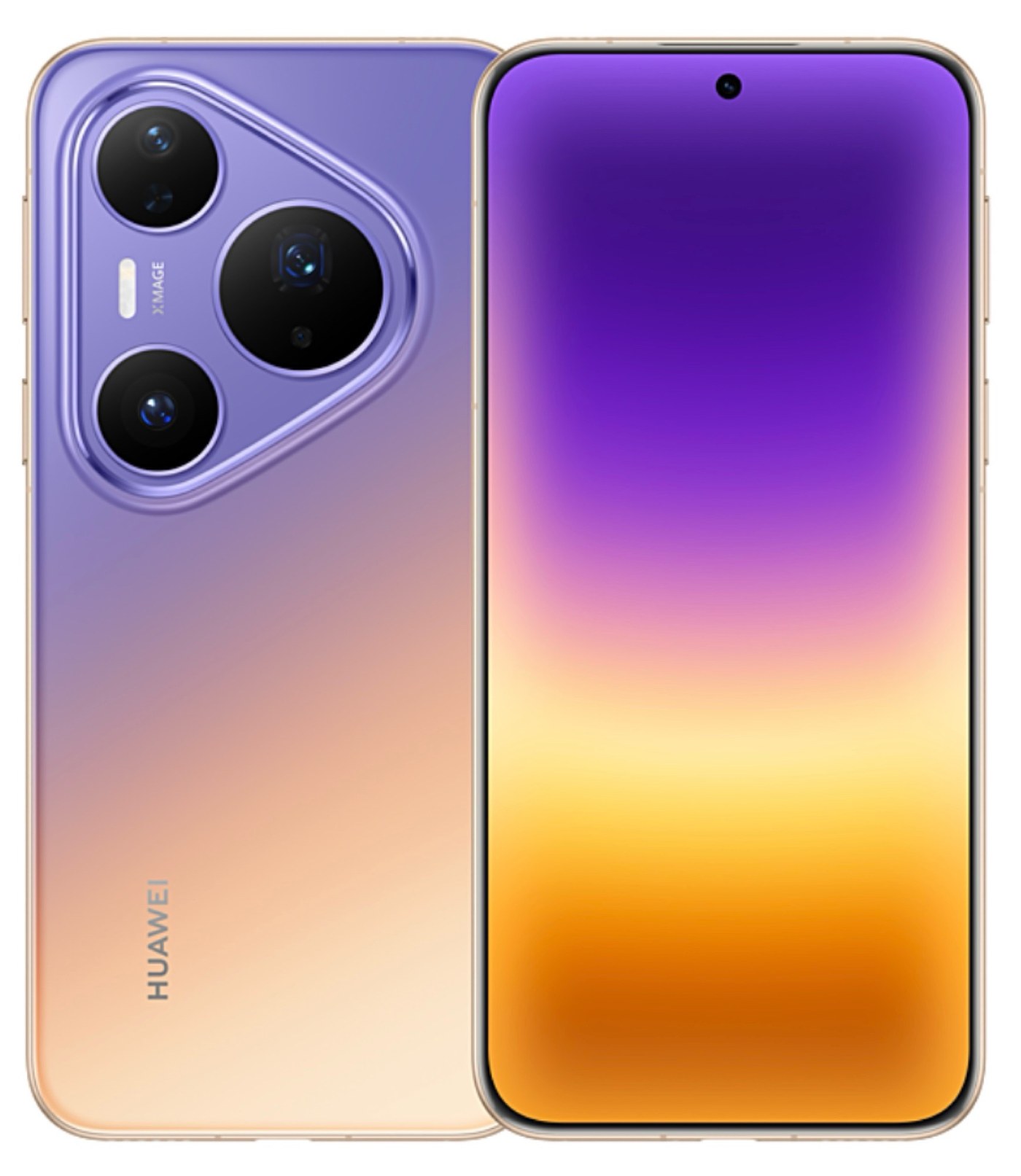 The Sunset Purple model, one of two colors offered with up to 1TB of storage.