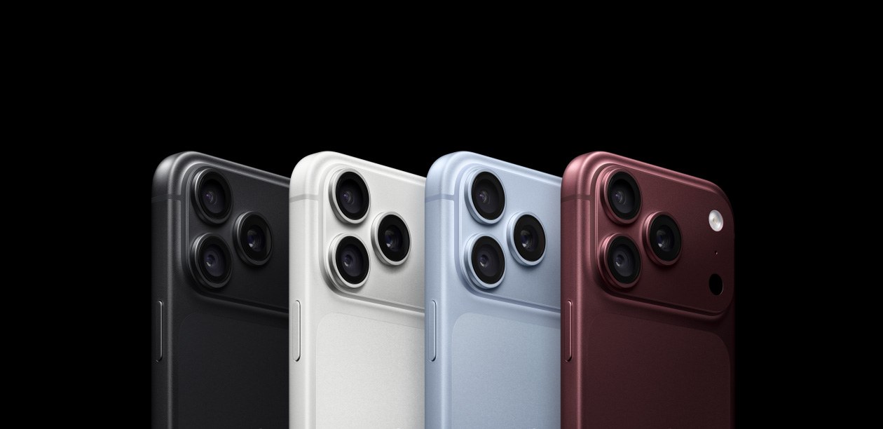 iPhone 18 Pro in black, silver, glacier, and burgundy