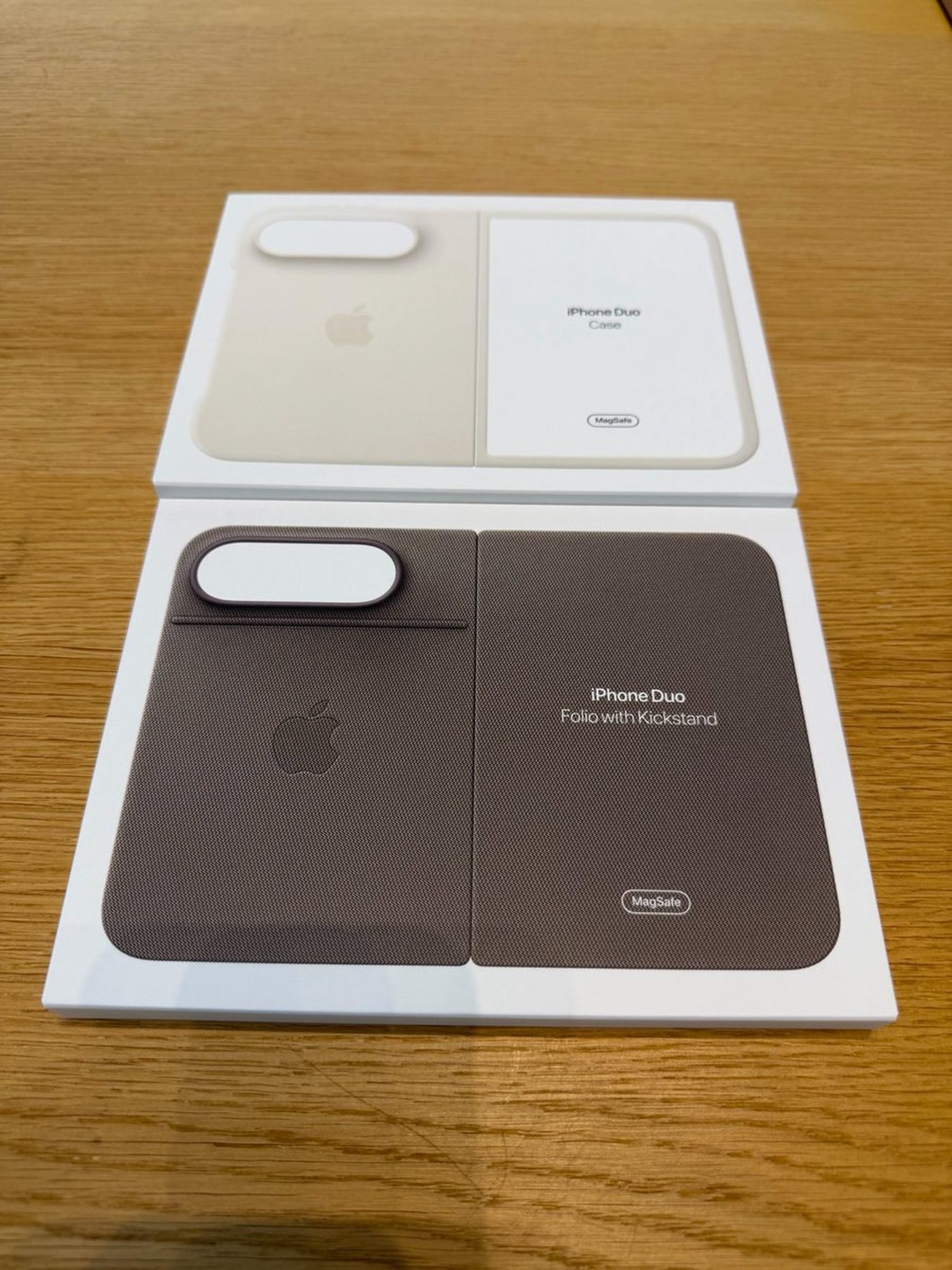 Apple's official iPhone Duo Case and Folio