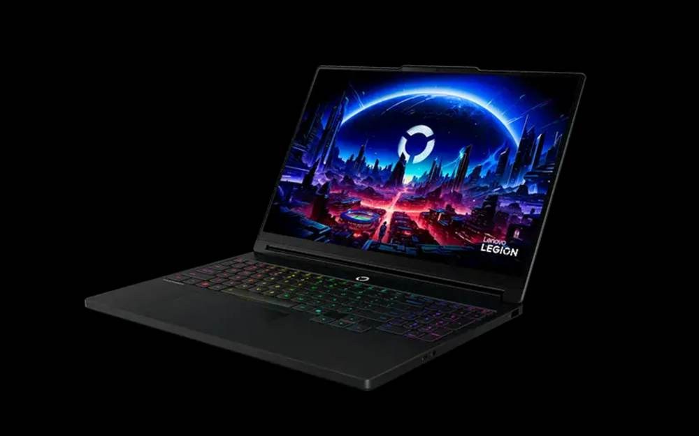 Lenovo Legion Gen 11 laptop on a black background
