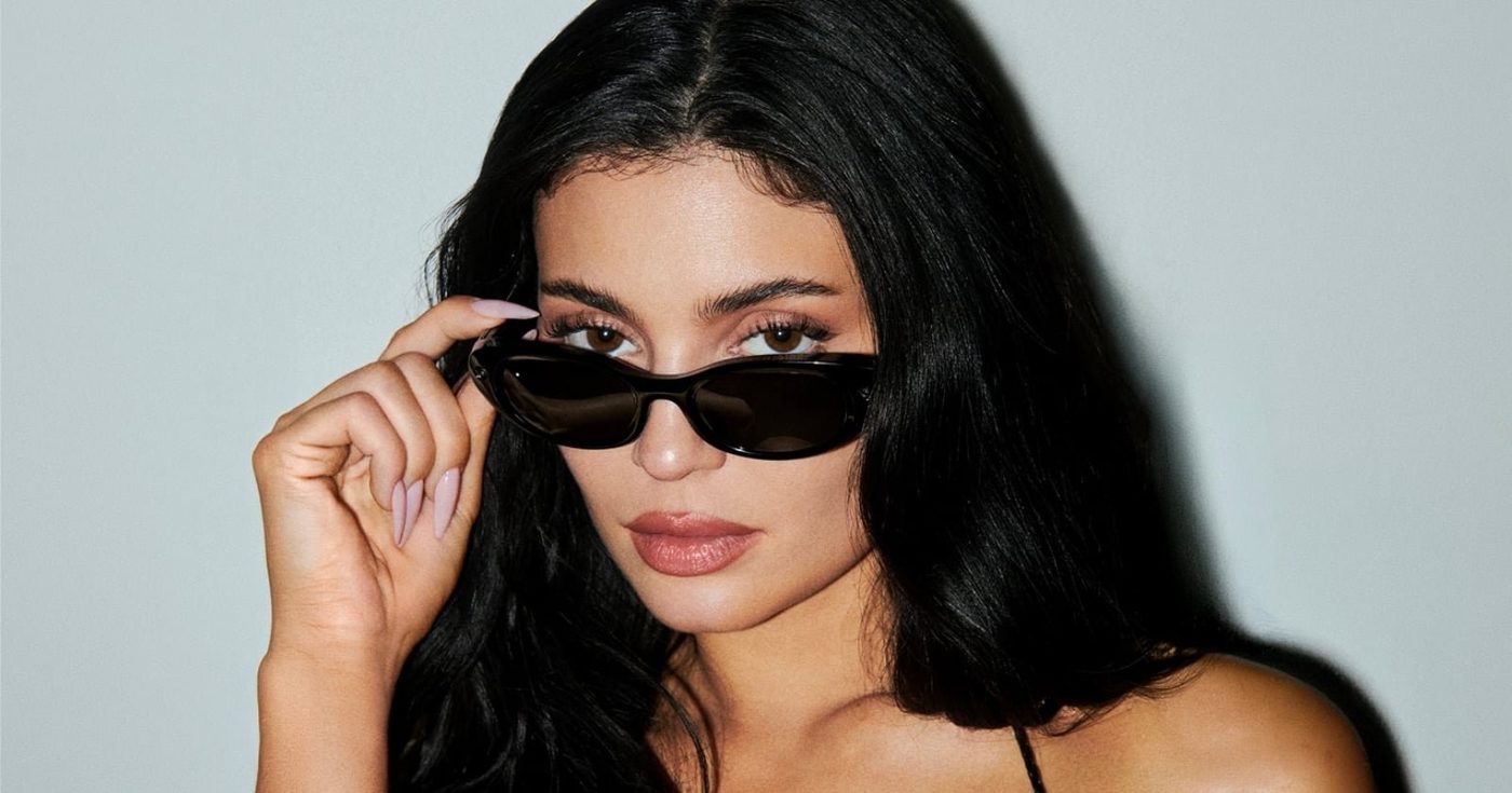 Meta Glasses by Kylie, a slim oval frame from the current camera-equipped lineup