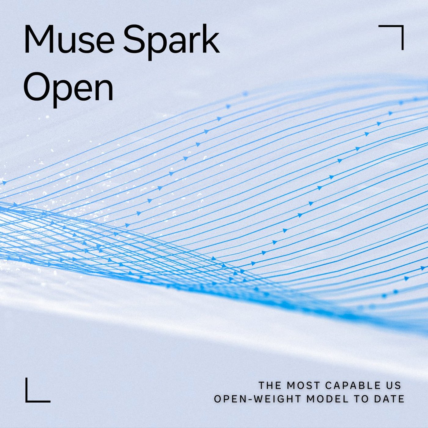 Muse Spark Open key art from Meta's announcement