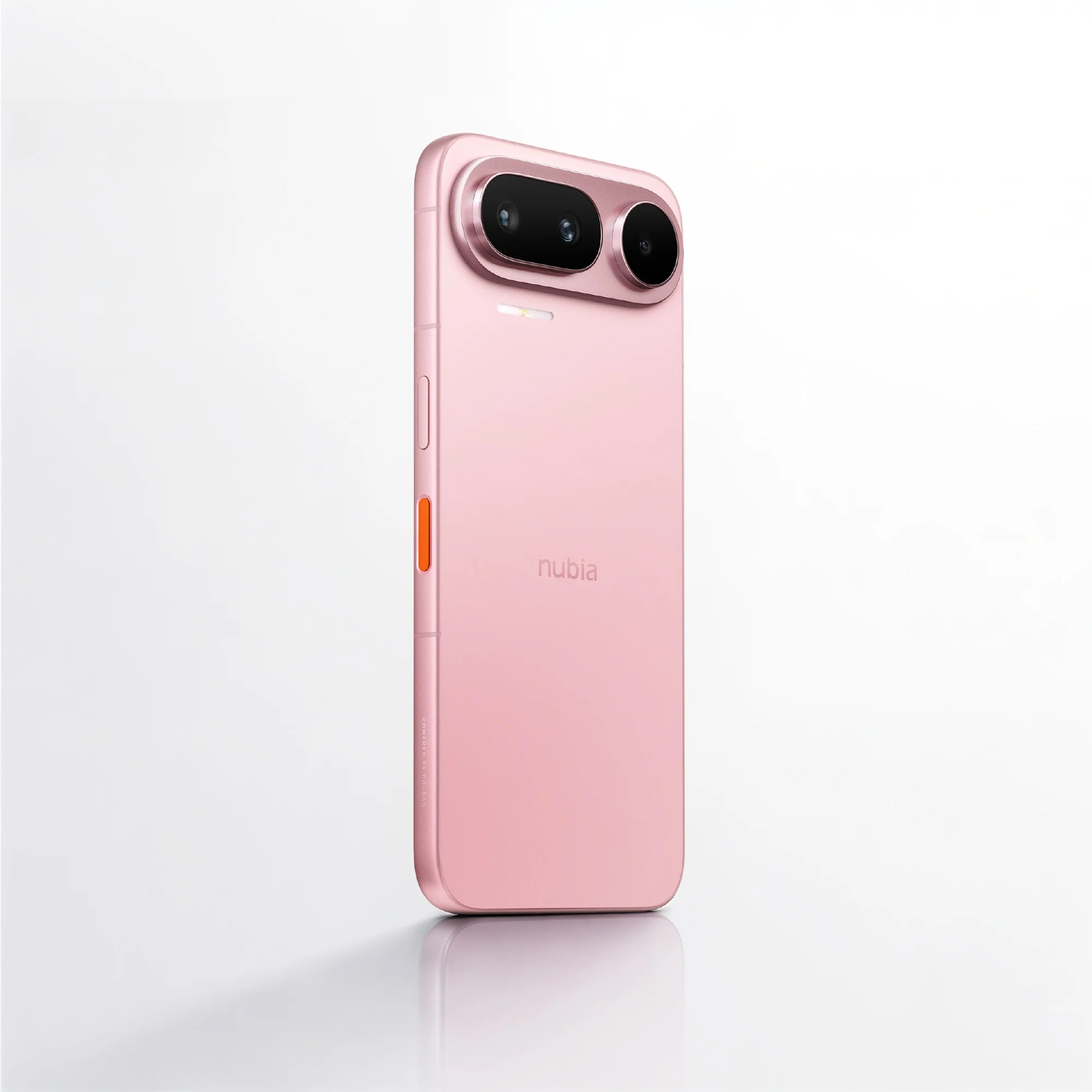 Nubia NaviX Ultra in pink Dreamscape finish