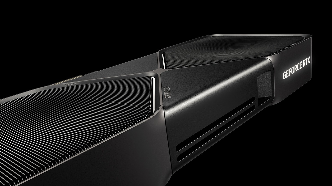Side view of the GeForce RTX 5090