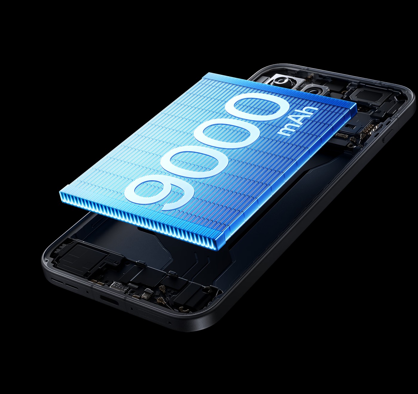 OnePlus’s battery render for the Ace 7 series.