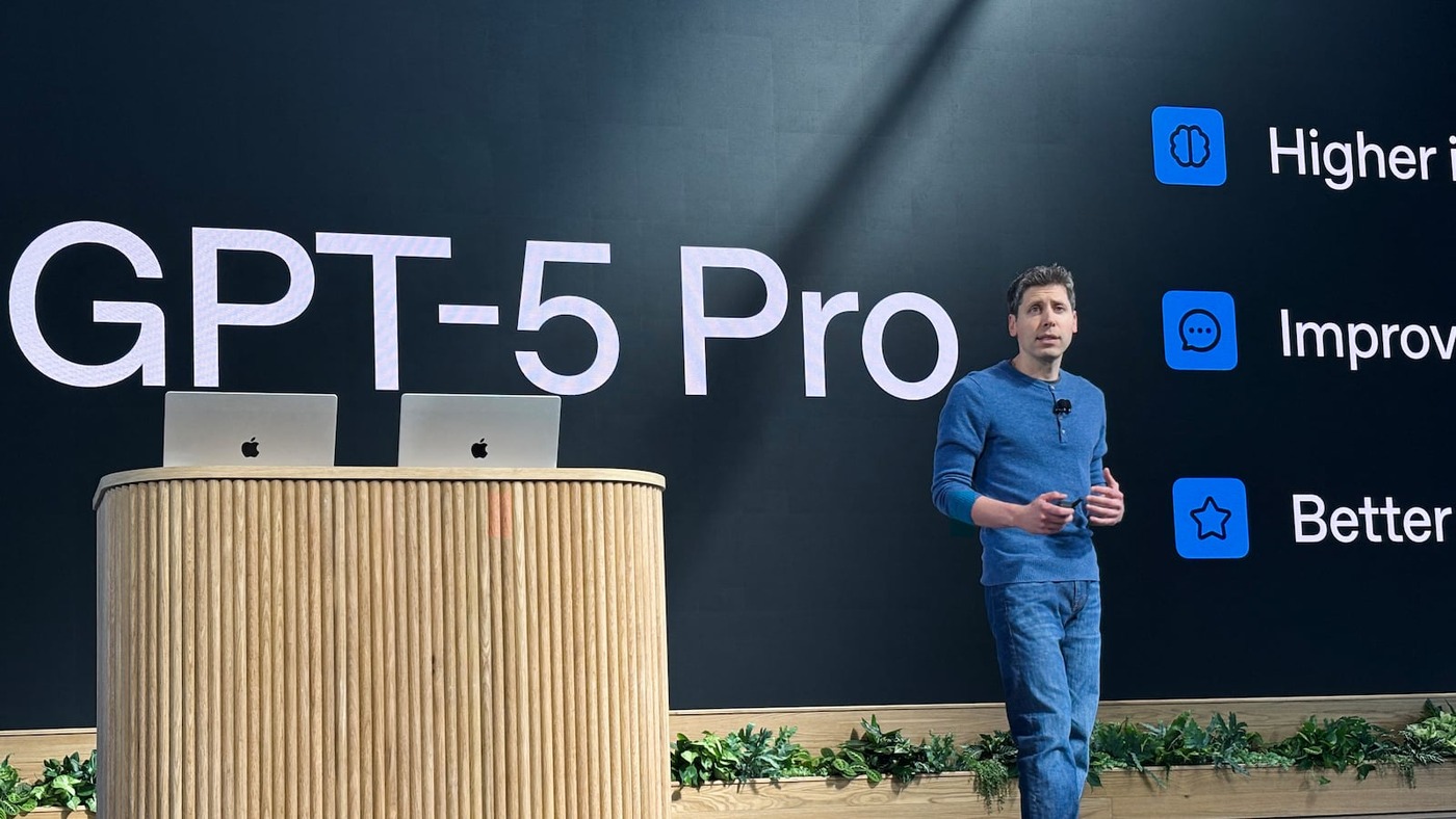 OpenAI chief executive Sam Altman speaks at an OpenAI DevDay event
