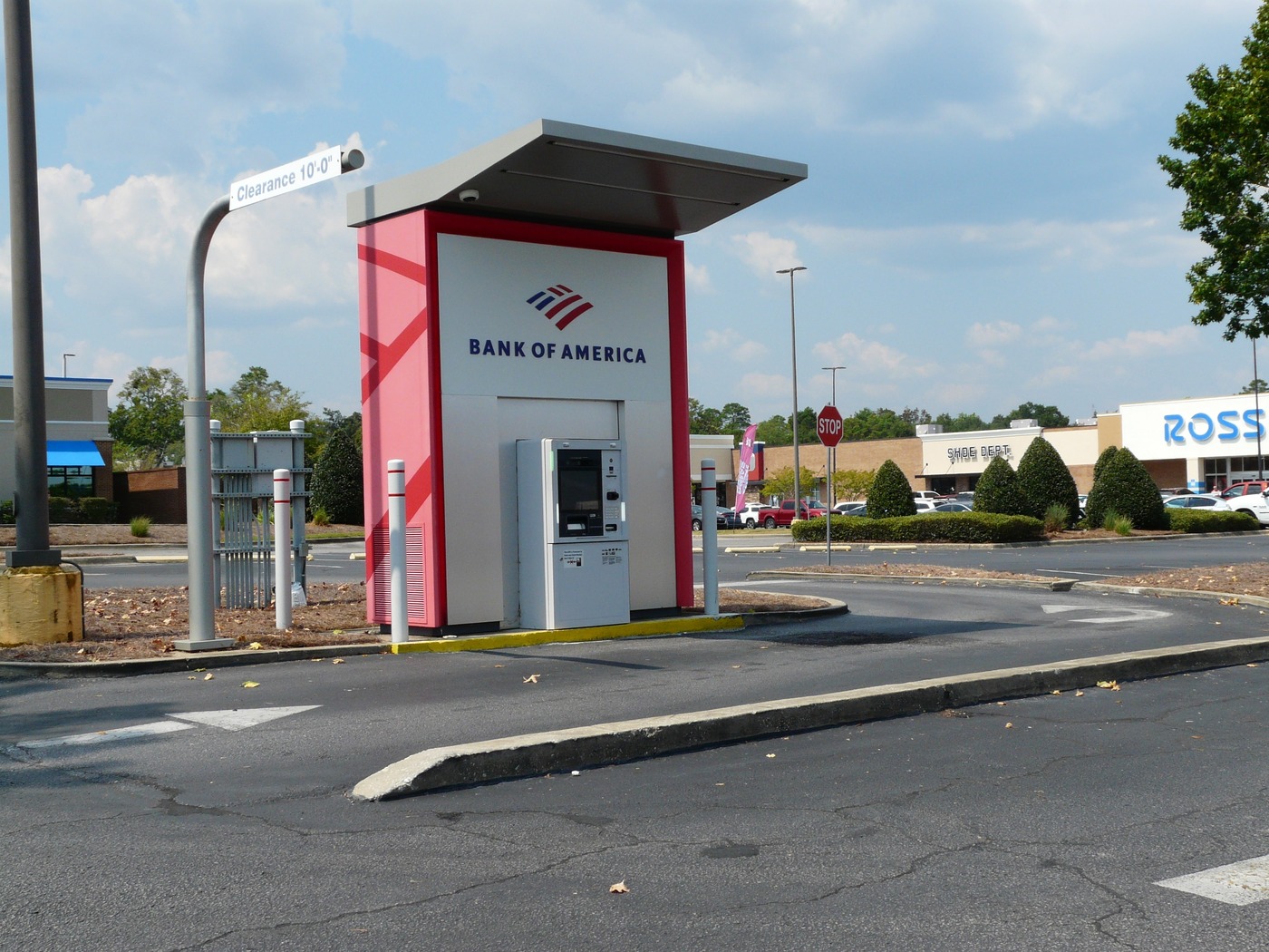 A Bank of America drive-up ATM in Niceville, Fla.