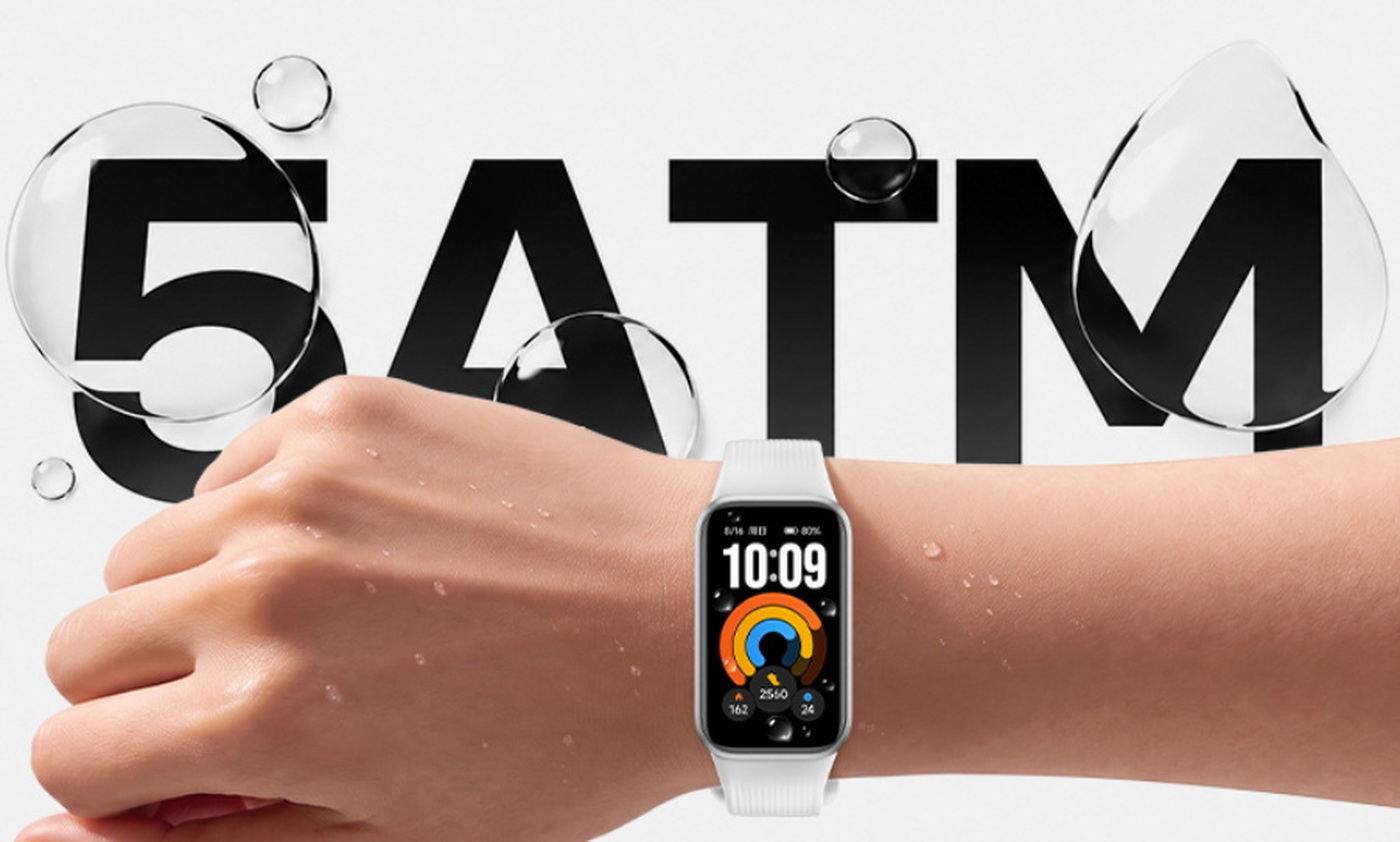 Redmi rates the Band 4 for 5ATM water resistance