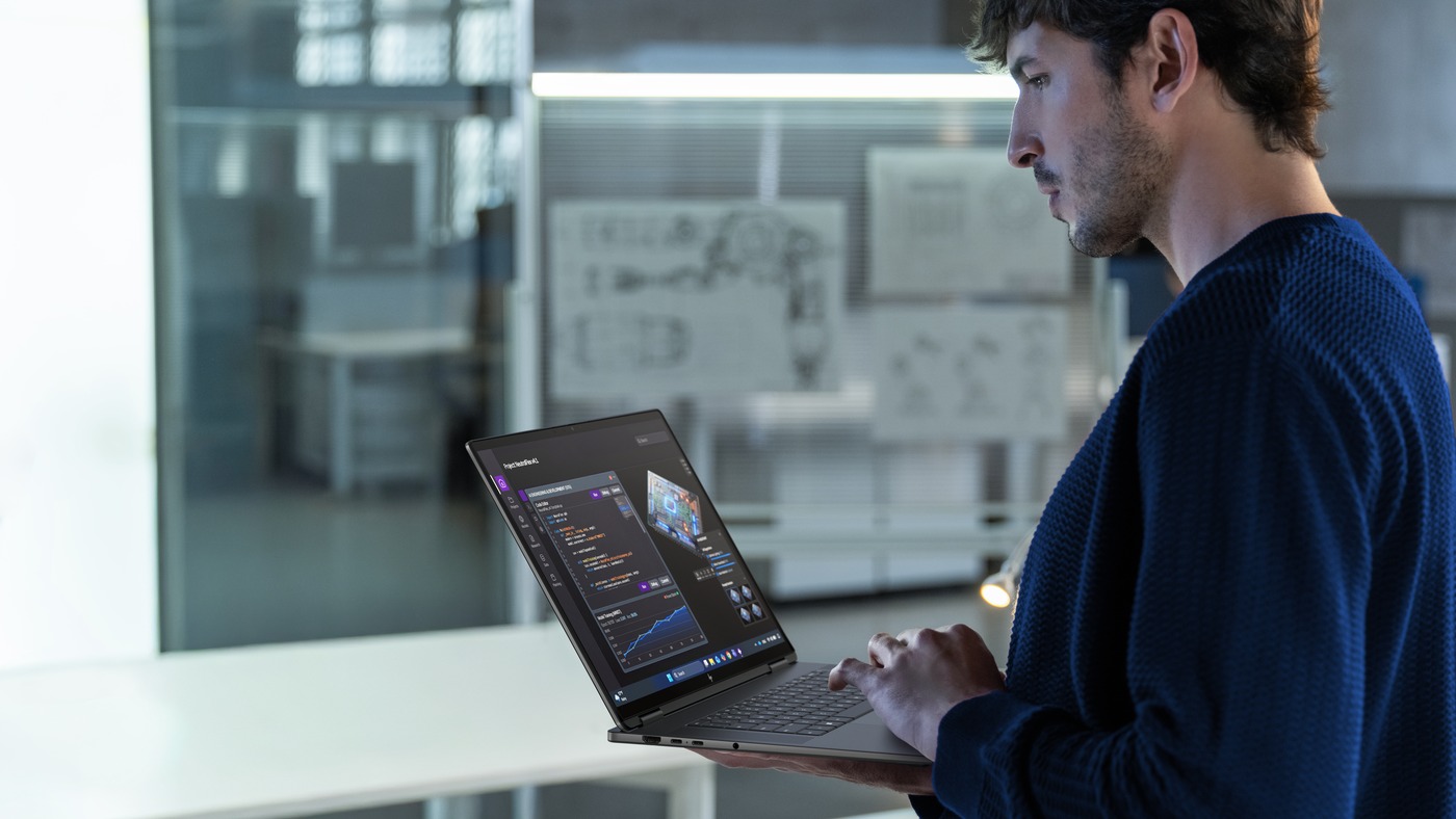 HP’s OmniBook Ultra 16 is one of two HP laptops built on RTX Spark
